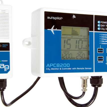 Autopilot CO2 Monitor & Controller w/15' Remote Sensor