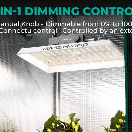 Mars Hydro TS-1000 LED grow light details