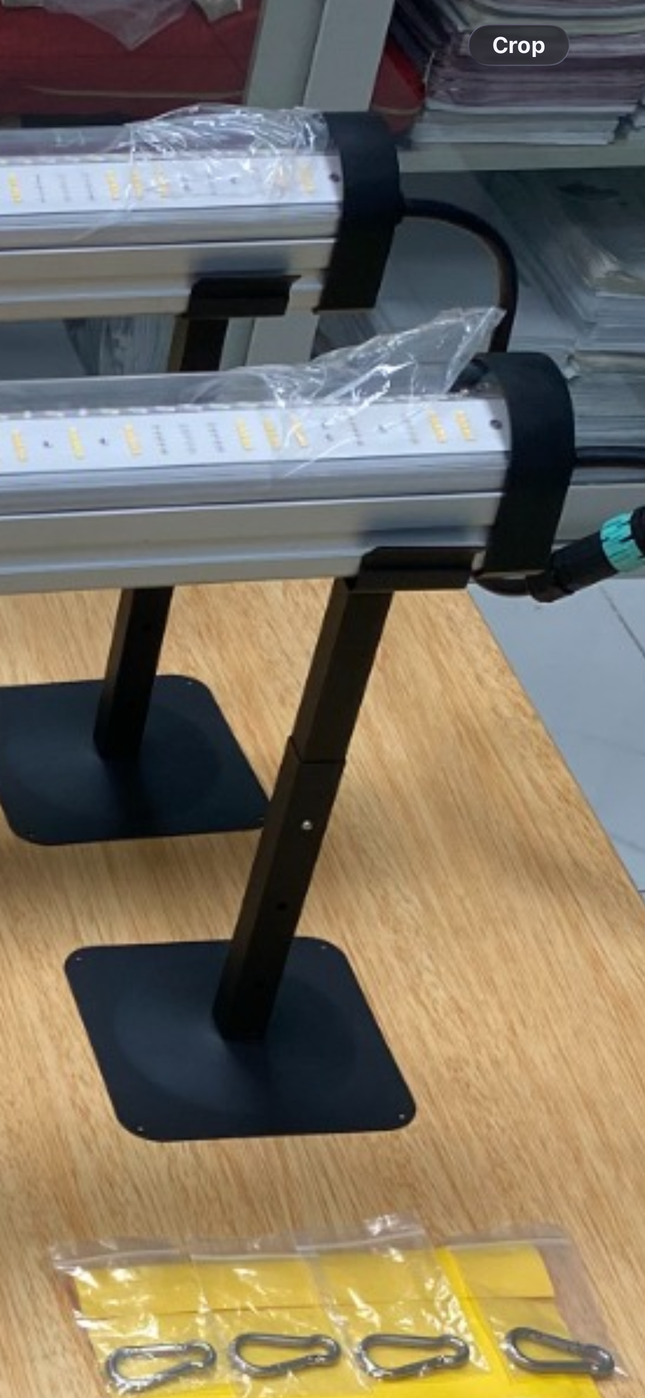 Mammoth Lighting adjustable stands for Nova Sun multi-use bars