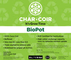 Char Coir BioPot - 3 L - case of 24