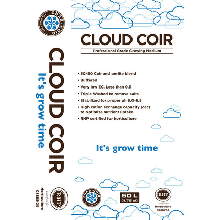 Char Coir CLOUD CLOIR 50/50 Perlite/Coco - RHP - 50 L
