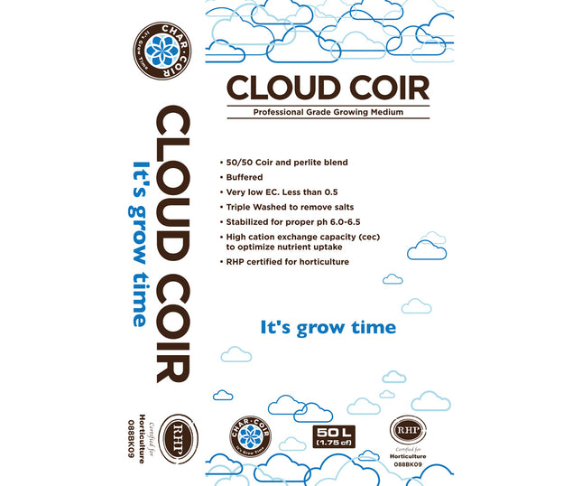 Char Coir CLOUD CLOIR 50/50 Perlite/Coco - RHP - 50 L