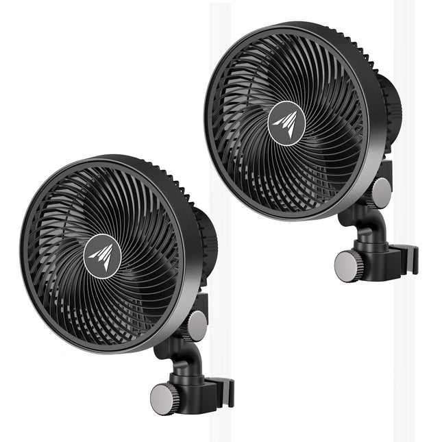 AC Infinity CLOUDRAY S6 clip fan 2-pack