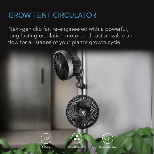 AC Infinity CLOUDRAY S6 oscillation