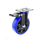 EZ Trim High Roller - 6 Inch Swivel Caster Wheels, Heavy Duty with Brakes