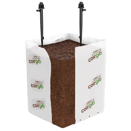 Coirgro EZ Open Top Bio Bag hydration, step 1