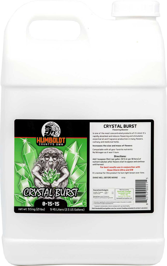 Humboldt County's Own Crystal Burst 2.5 gallon