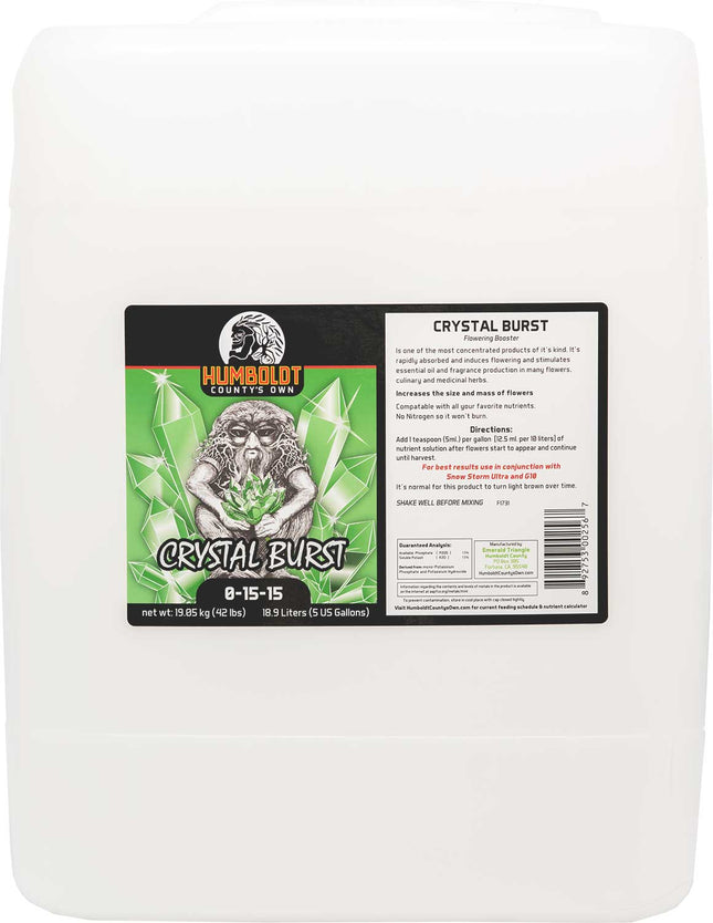 Humboldt County's Own Crystal Burst 5 gallon
