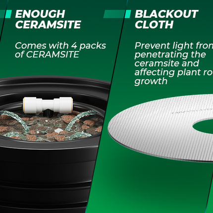 Mars Hydro 4-bucket DWC system details