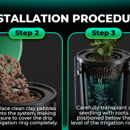 Mars Hydro DWC buckets and baskets