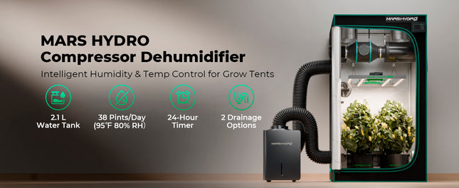 Mars Hydro dehumidifier for indoor grow tents