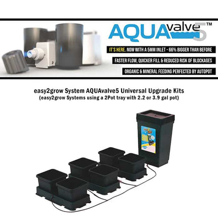 AutoPot easy2grow AQUAvalve5 upgrade kit