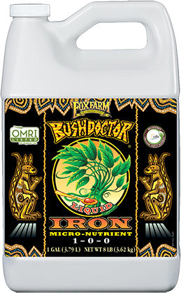 FoxFarm Bush Doctor Liquid Iron - 1 Gal