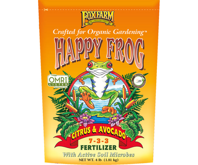 FoxFarm Happy Frog Citrus And Avocado Dry - 4LB
