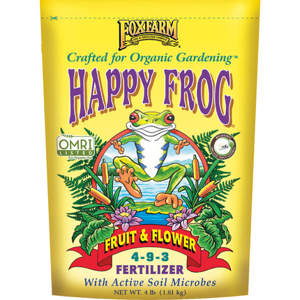 FoxFarm Happy Frog Fruit And Flower Dry - 4LB