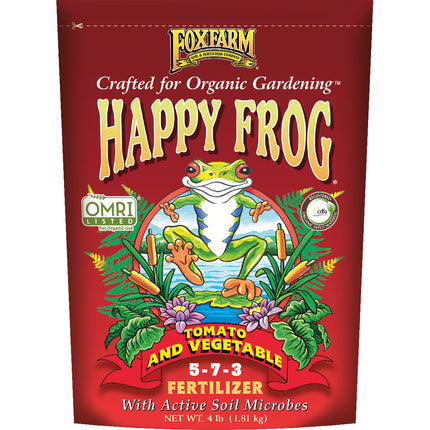 FoxFarm Happy Frog Tomato and Vegetable Dry - 4LB