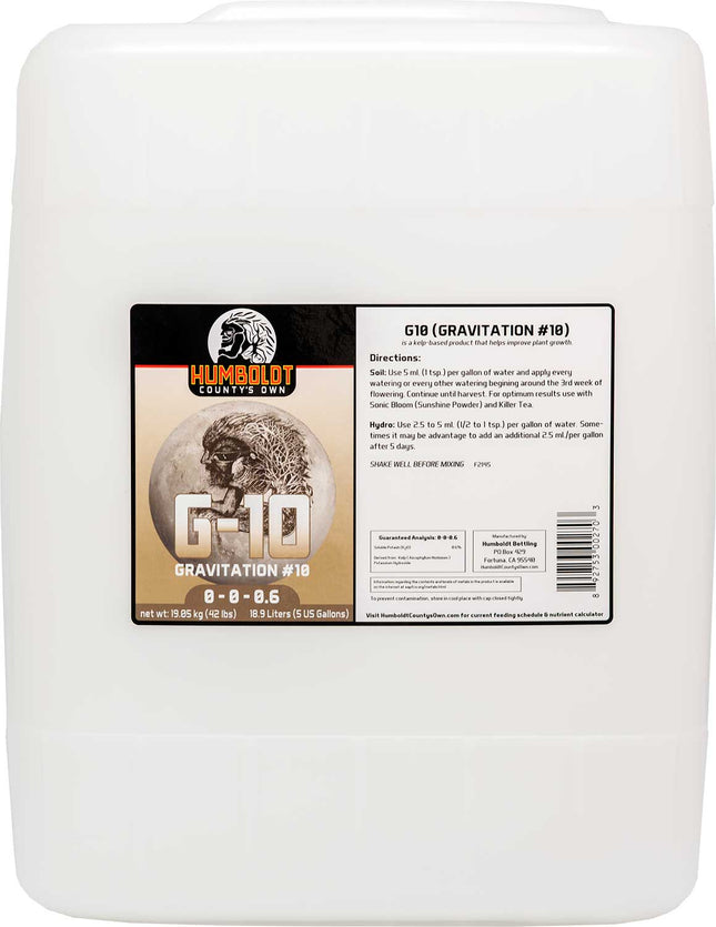 Humboldt County's Own G10 Gravitation #10 5 gallon