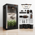 Spider Farmer G3000 grow tent kit with GGS AC5 power strip and clip fan