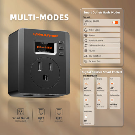 Spider Farmer S-Station app control