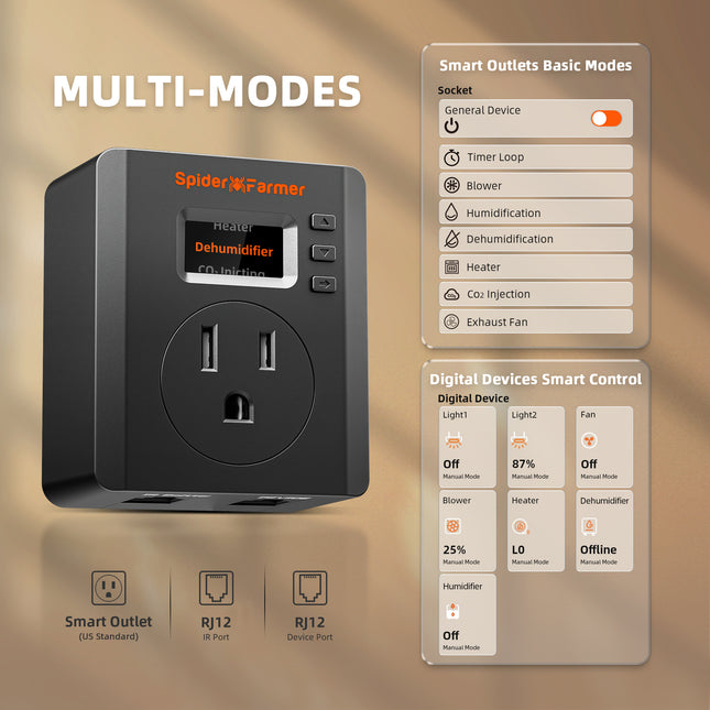 Spider Farmer S-Station app control