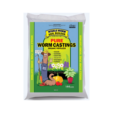 Wiggle Worm Soil Builder Earth Worm Castings 30 lb