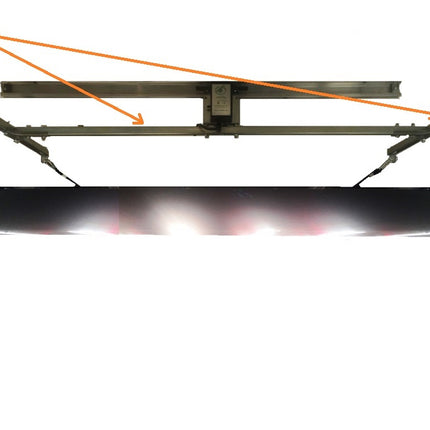 Light Rail RoboBar 34" x 30" Stabilizer for Large LED Grow Lights