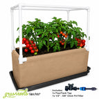 With PVC Trellis Frame / 1/2