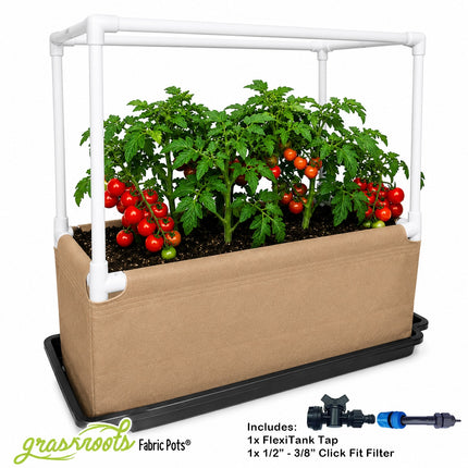 Grassroots Living Soil Kit with trellis and Click Fit filter