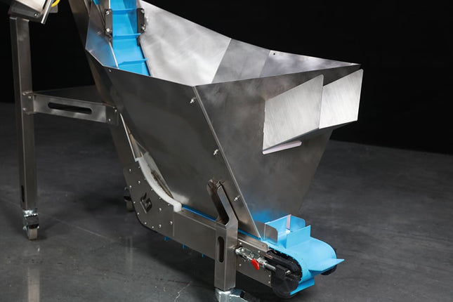 Rise Conveyor zero-feed hopper