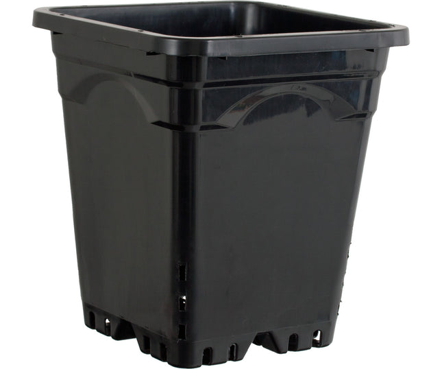 Square Pot - 12"x12"x12" Sq Blk Pot
