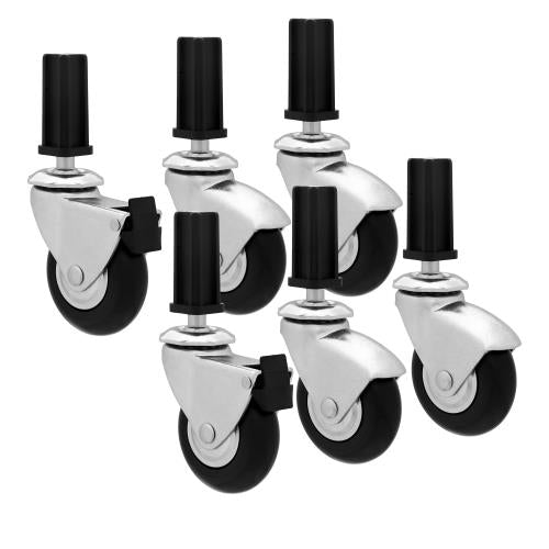 Fast Fit Caster Wheels (6 piece)