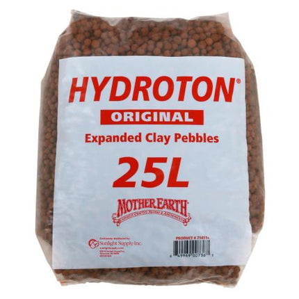 Mother Earth Hydroton Original Clay Pebbles - 25L