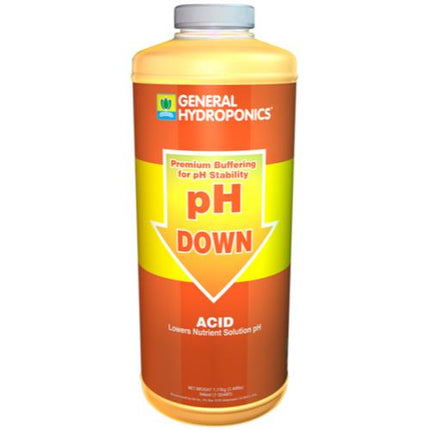 GH pH Down Liquid - 1 QT
