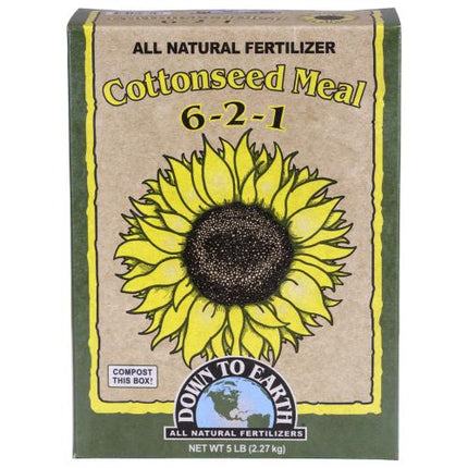Down To Earth Cottonseed Meal - 5LB