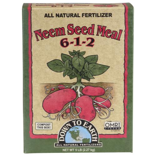 Down To Earth Neem Seed Meal - 5LB