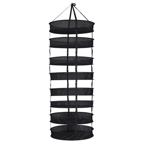 Grower's Edge Dry Rack Enclosed w/ Zipper Opening - 2 ft