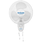 Hurricane Supreme Oscillating Wall Mount Fan 12 in
