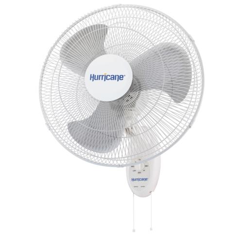 Hurricane Oscillating Wall Mount Fan 18 in (Supreme)