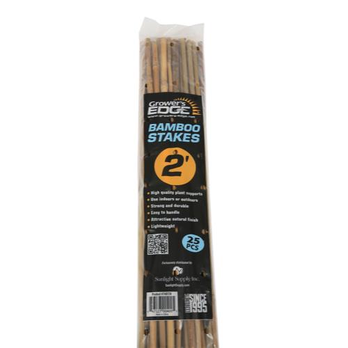 Grower's Edge Bamboo Stakes - 2FT (Pack of 25)