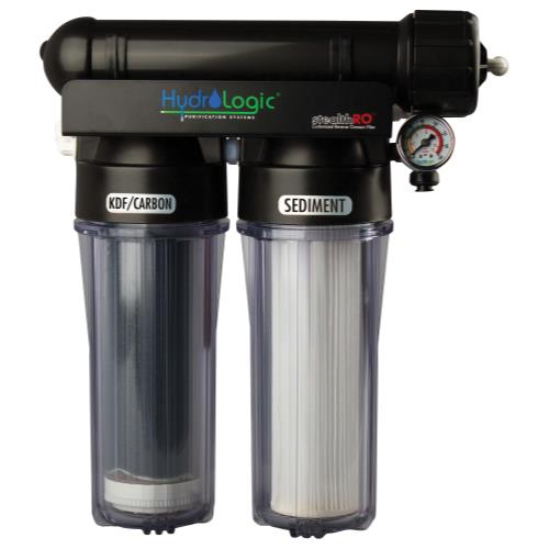 Hydro-Logic Stealth RO 150 (with upgraded KDF 85 filter)