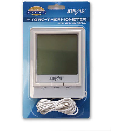 Active Air Hygro-Thermometer (Large Screen)
