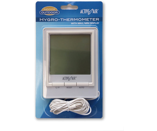 Active Air Hygro-Thermometer (Large Screen)