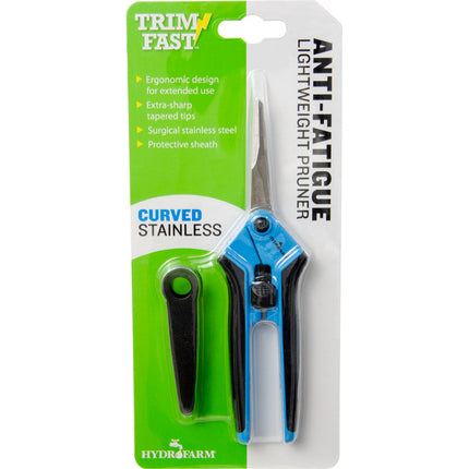 Trim Fast Light Weight Pruner Curved Stainless (HF Light Blue)