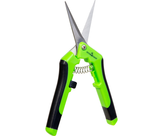 Trim Fast Precision Pruner Straight Stainless - Neon Green