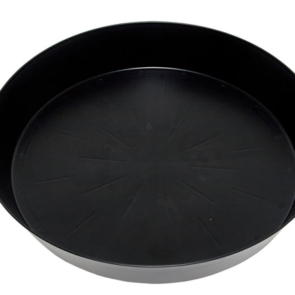 Black Plastic Super Saucer - 20"