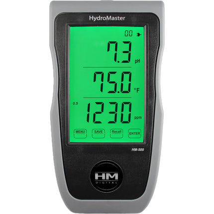 HM Digital HydroMaster Portable/Wall Mount/Bench Continuous pH/EC/TDS/Temp