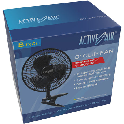 Active Air 8" Clip Fan - 10W