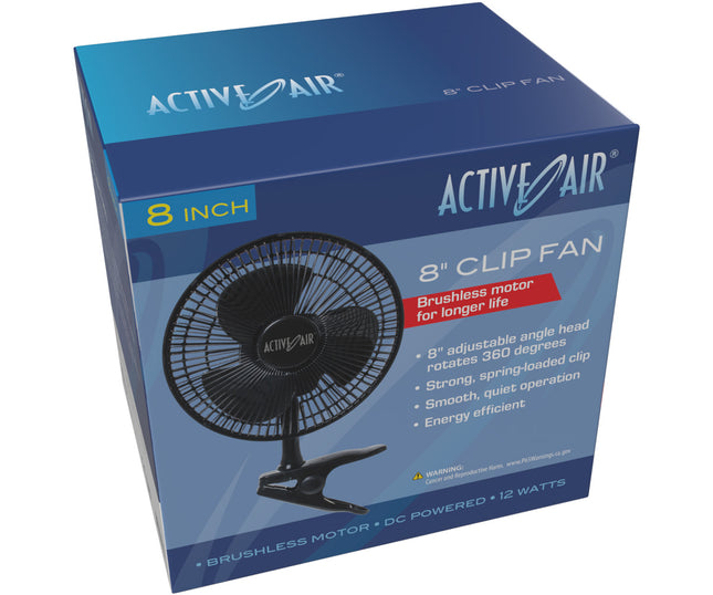 Active Air 8" Clip Fan - 10W