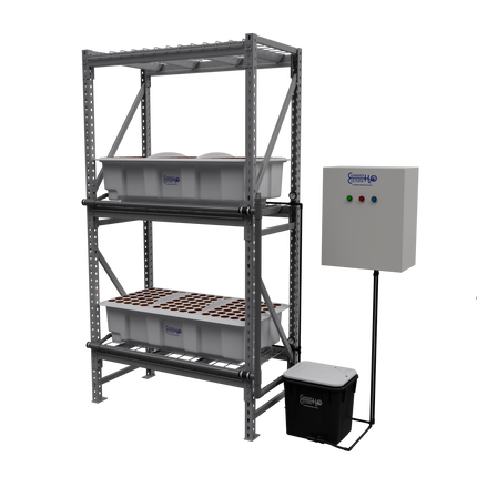 Current Culture HPA 210-site aeroponic propagator with rack