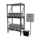 Current Culture HPA 210-site aeroponic propagator with rack